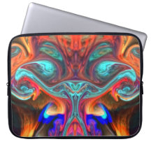 Hell Face Computer Sleeve
