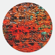 Hell Plane Round Stickers