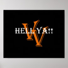 HELL YA POSTER