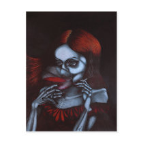 Hella at the Devil's Ball Postcards