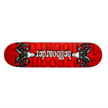 hellboarder individuelle skateboarddecks