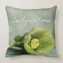 Hellebore Flower American MoJo Pillows