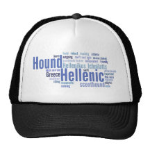Hellenic Hound Trucker Hats