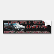 Hellion Adventure Bumpersticker Bumper Stickers
