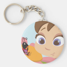 Hello Again Keychain