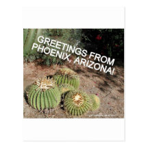 HELLO AND WELCOME TO PHOENIX ARIZONA POSTCARDS