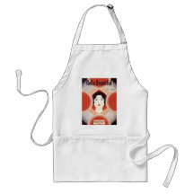 Hello Beautiful Vintage Songbook Cover Apron