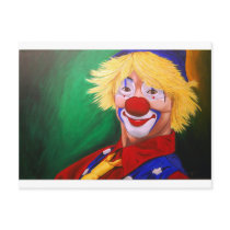 Hello Clown Post Cards