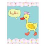 Hello Duck postcards
