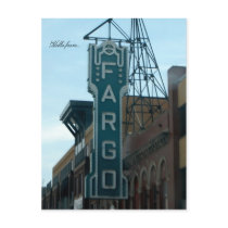 Hello from... Fargo, ND Post Card