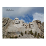 Hello from... Mount Rushmore Postcard