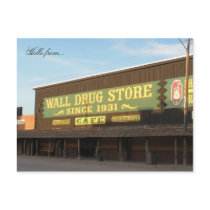 Hello from... Wall Drug Post Cards
