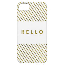 HELLO Glitter iPhone Case iPhone 5 Cases
