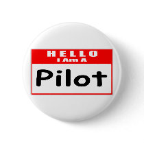 Hello, I Am A Pilot ... Nametag