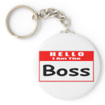 Hello, I Am The Boss ... Nametag