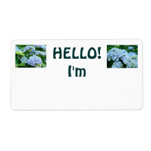 HELLO! I'm stickers Conferences Guest Visitors Personalised Shipping Labels