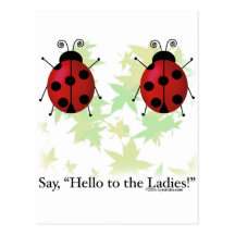 Hello Ladies Postcards