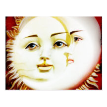 Hello, Moon. Hello, Sun. Post Card