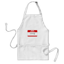 Hello, My Name Is... Apron
