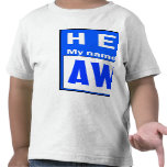 Hello! My Name Is Awesome Cute T-Shirt