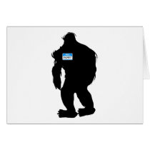 Hello-My Name Is BigFoot Cards