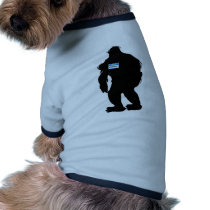 Hello-My Name Is BigFoot Dog Tshirt