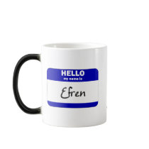 Hello My Name Is Efren (Blue) Coffee Mugs