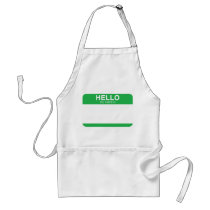 Hello My Name Is - Green Aprons