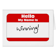 Hello, My Name Is... Greeting Card