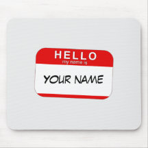 Hello My Name is Mousepad