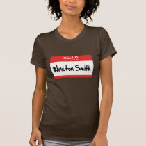 Hello. My name is Winston Smith t-shirts