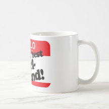 Hello My Name Is World's Best Girlfriend Mug
