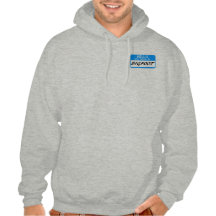 Hello Name Tag BigFoot Hooded Sweatshirts