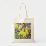 Hello Spring!  Forsythia In Bloom Canvas Bag