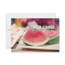 Hello Summer // Customizable Party Invitation