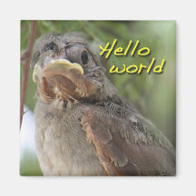 Hello World Magnet