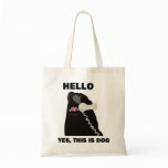 HELLO YES THIS IS DOG telephone phone Tote Bag