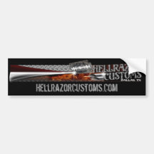 HellRazorCustoms.Com l'adhésif pour pare-chocs Autocollants Pour Voiture