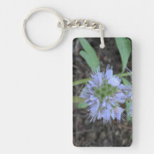 Hells Canyon Idaho Flora Wildflowers Flowers Rectangular Acrylic Key Chain