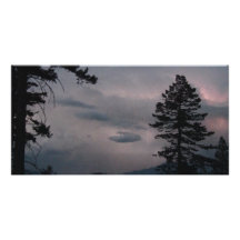 Hells Canyon Idaho Landscape Skyscape Waterscape Personalized Photo Card