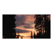 Hells Canyon Idaho Landscape Skyscape Waterscape Photo Greeting Card