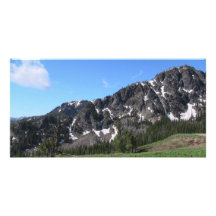 Hells Canyon Idaho Landscape Skyscape Waterscape Personalized Photo Card