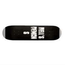 ---, HELL'S DEMONS SKATE DECK