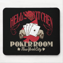 Hells Kitchen Poker Room, New York City Mousepad