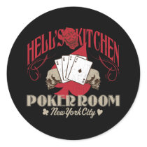 Hells Kitchen Poker Room, New York City Sticker