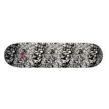 Hellz Bellz "Alphabet Soup" Custom Skate Board