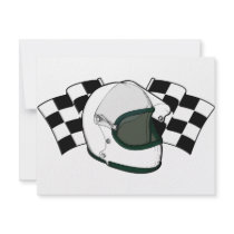 Helmet & Flags