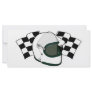 Helmet & Flags Rack Card Design