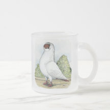 Helmet:  Red Pigeon Coffee Mugs