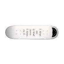 Helmet Safety Message Skateboard